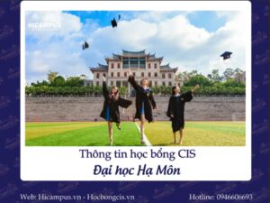 thông tin học bổng cis đại học hạ môn