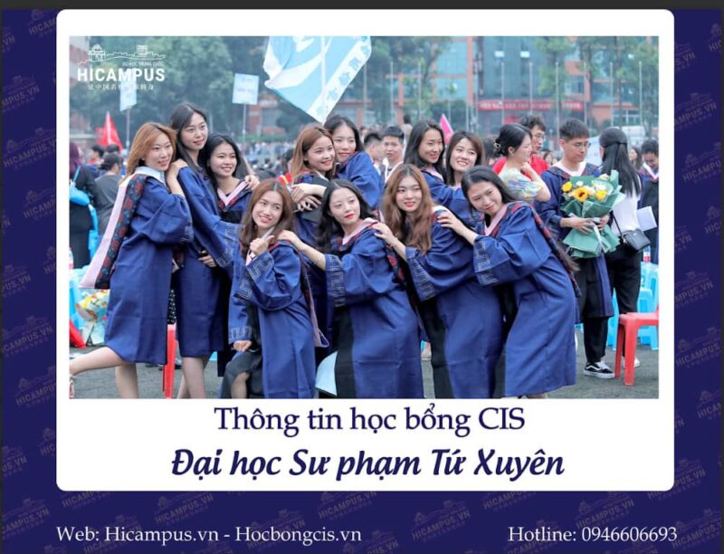 thông tin học bổng cis đại học sư phạm tứ xuyên