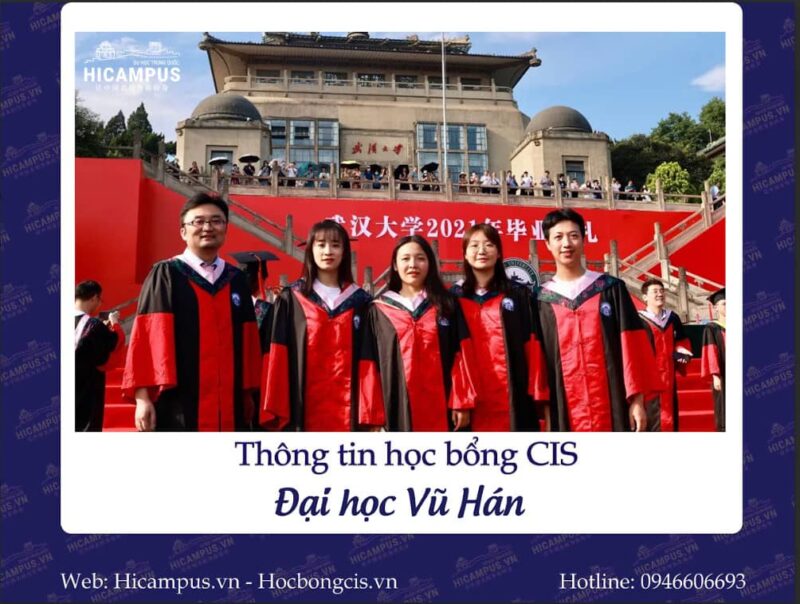 thông tin học bổng cis đại học vũ hán